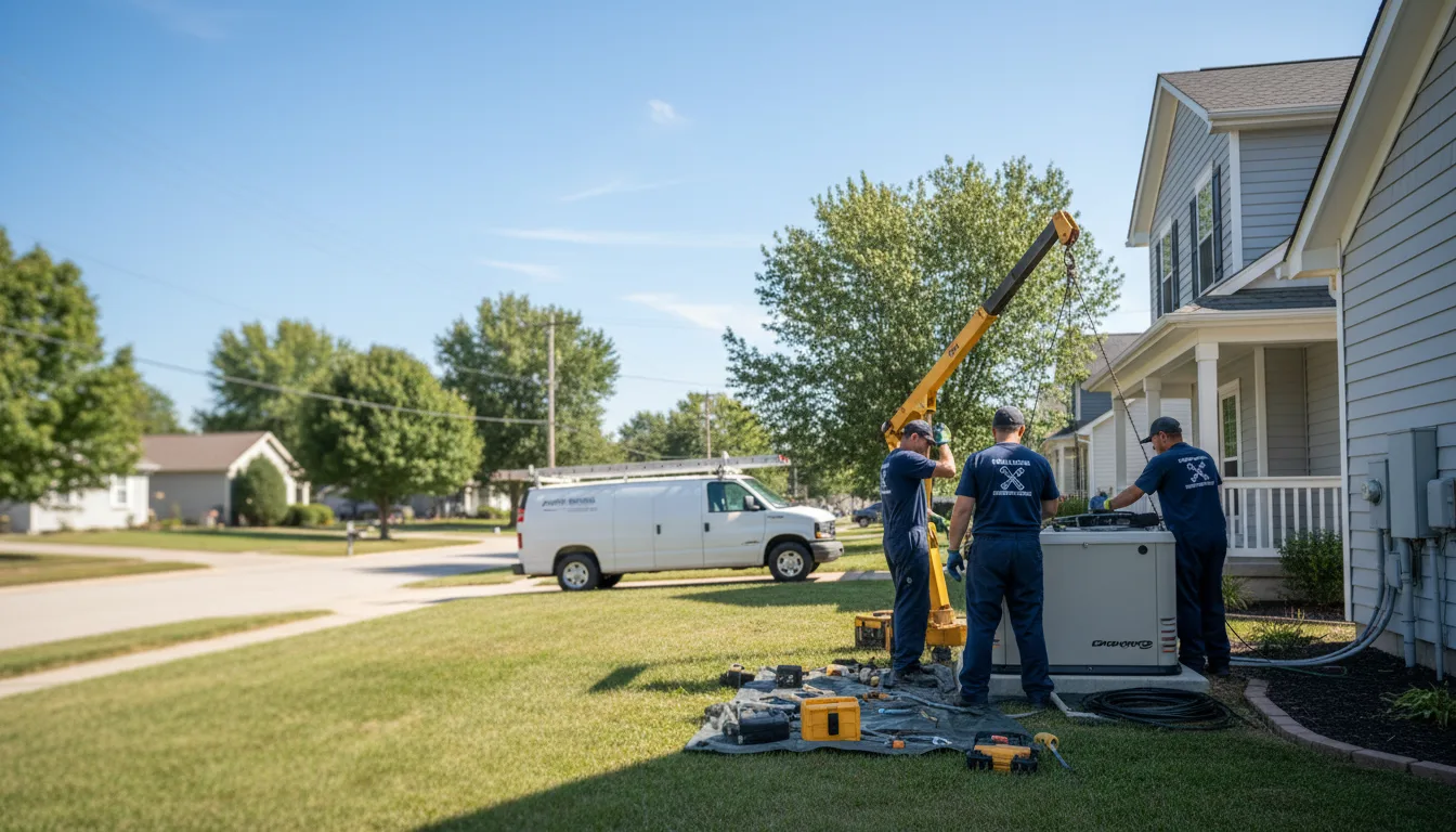 Generator Installation in Mount Sterling, IL near me